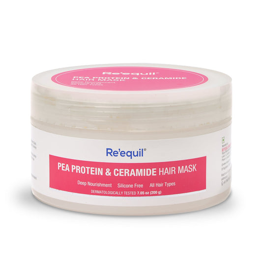 Pea Protein & Ceramide Hair Mask for Dry, Damaged Hair